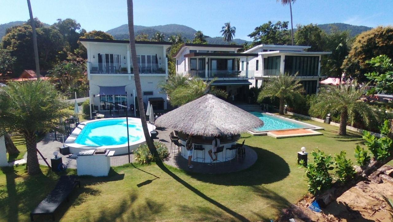 Ganze Villa Beachfront-Pool-Villa-Apartment Koh Chang Esterno foto