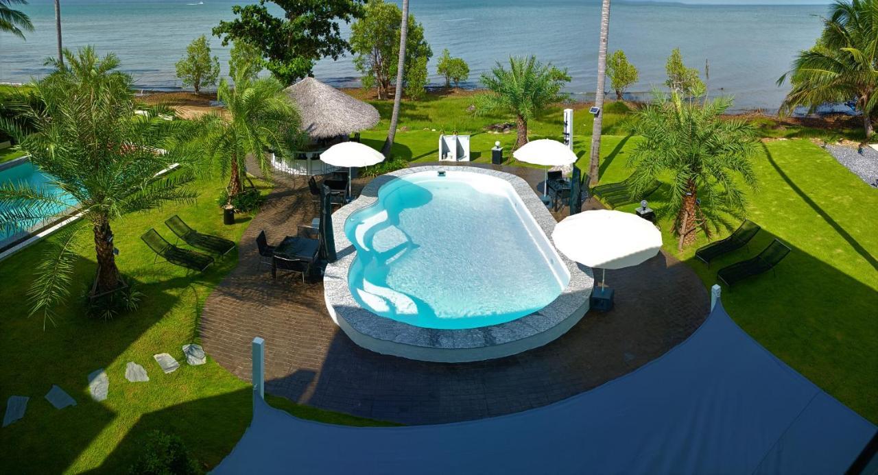 Ganze Villa Beachfront-Pool-Villa-Apartment Koh Chang Esterno foto